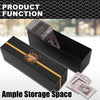 G-PLUS Graded Cards Holder Container Graded Card Storage Box Holds 50-55 Black Graded Card Box Graded Sports Card Storage Box