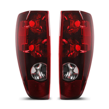 G-PLUS Tail Lights Assembly w/o Blubs Compatible with Chevy Colorado/GMC Canyon 2004-2012 Left & Right Rear Brake Lamps Luces Traseras, 19417444 19417443, Red Lens