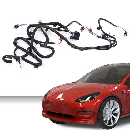 G-PLUS Front Bumper Park Sensor Wiring Harness Compatible with Tesla Model 3 2017-2022 1067958-00-G, 1067958-00-f