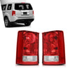 G-PLUS Tail Lights Rear Brake Lamp Left Right with Bulb and Wiring Harness Compatible with Honda Pilot 4-Door Sport Utility 2009-2015 Pair Luces TraserasAssembly