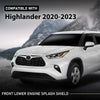 G-PLUS Engine Splash Shield Front Lower Compatible with Toyota Highlander 2020-2023 TO1228286, 514410E180