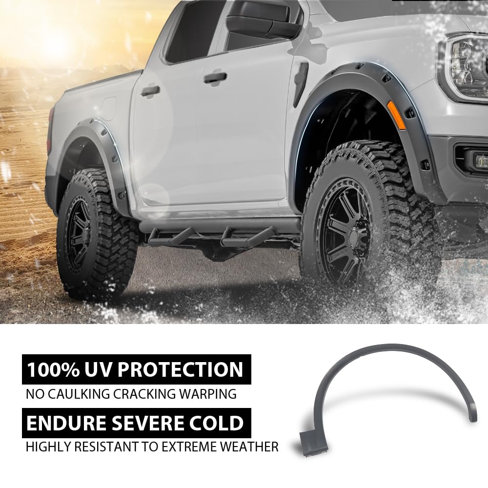 G-PLUS Front Right Wheel Flare Opening Molding Arch Trim Compatible with Audi Q5 Base 2018-2020, Not Fit SQ5 or Q5 S-line Fender Flare Passenger Side 80A853718EGRU