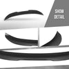 G-PLUS Rear Trunk Spoiler Wing Compatible with BMW 3 Series Coupe E92 2006-2013, Fit BMW M3 Coupe E92 2007-2013, Fit 2 Door Coupe Only Rear Spoiler Wing Carbon Fiber Black