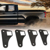 G-PLUS Square Tubing Air Ride Brackets Ladder Bar Mounting Parallel 4 Link Tabs 2"