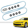 G-PLUS Valve Cover Gasket Set Compatible with 2002-2014 Cadillac Escalade/1999-2013 Chevy Silverado 4.8L 5.3L 6.0L 6.2L/2000-2014 Chevy Suburban Tahoe