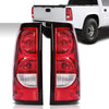 G-PLUS Tail Lights w/Wiring Harness Compatible with Chevy Silverado 3500 2004-2006 Rear Tail Lamps Left Driver & Right Passenger Luces Traseras Rear Brake Lamps Assembly Faros Traseros