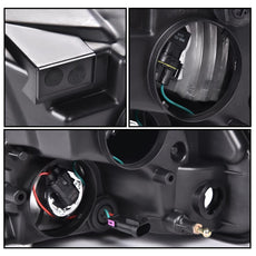 G-PLUS LED Headlights for Dodge Ram 1500 2500 3500 2009-2012 Chrome Housing Product Image