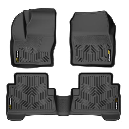 G-PLUS TPE Floor Mats Cargo Liner Compatible with Ford Escape 2013-2019/Fit Ford C-Max 2013-2018 All Weather Full Cover Protection 1st & 2nd Row