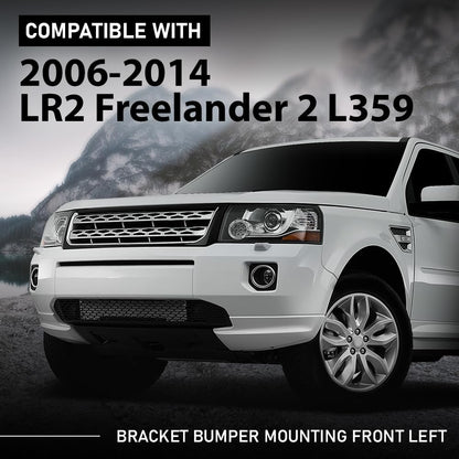 G-PLUS Bracket Bumper Mounting Front LH Left Compatible with LR2 Freelander 2 L359 2006-2014
