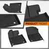 G-PLUS Floor Mats Compatible with Toyota Sienna 2021 2022 2023 2024 2025 (Only for 8 Seat) All Weather Custom Fit Protection TPE Floor Liners 1st & 2nd & 3rd Row Black