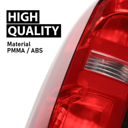 G-PLUS Tail Light w/Bulb Left Driver Side Compatible with Chevy Colorado 2015-2022 Fit for 4-Door Crew Cab and 4-Door Extended Cab Only GM2800270 84169777 Luces Traseras Rear Brake Lamps Assembly