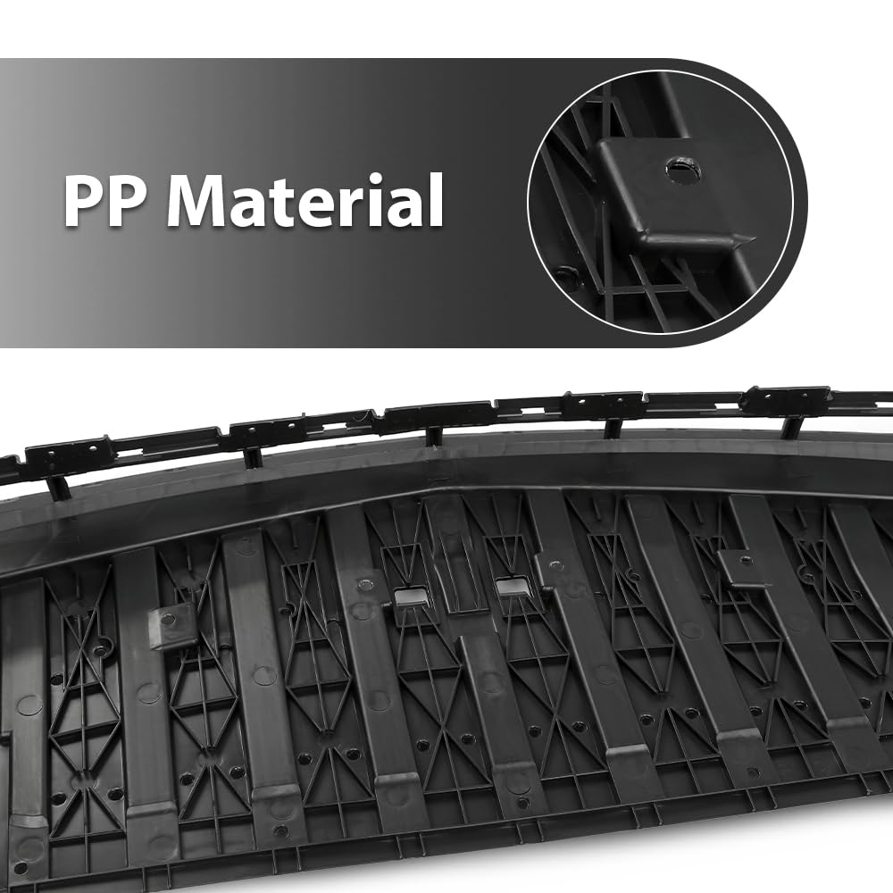 G-PLUS Front Bumper Under Engine Splash Cover Apron Shield Compatible with Chevy Malibu 2019-2021 GM1228169 84412246 Black