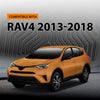 G-PLUS Floor Mats, Compatible with Toyota RAV4 2013-2018, 1st & 2nd Row, All Weather Protection TPE Floor Liners Black