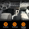 G-PLUS TPE Floor Mats Fit Volvo VNL 670 Models 2004-2018 4 PCS Black