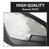 G-PLUS Pair Front Fog Lights & Fog Lamp Cover Bezel Set 4PCS, Compatible with Ford EcoSport 2018-2022, GN1Z15266AA, GN1Z15266AB