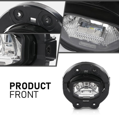 G-PLUS 1x LED Fog Light Left or Right Side Compatible with Jeep Cherokee 2019 68410368AB