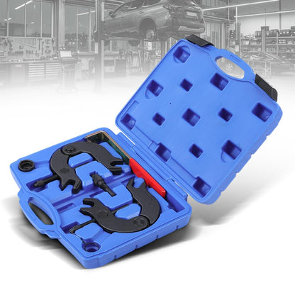 G-PLUS Camshaft Alignment Engine Timing Tool Set Compatible with Audi A4 A6 V6 3.0L New Stock 45 Steel Carrying Case Black