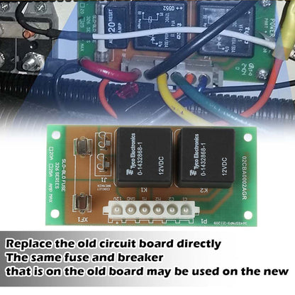 G-PLUS Green Slide Out Relay Control Board Compatible with RV Power Gear 14-1130 or 140-1130
