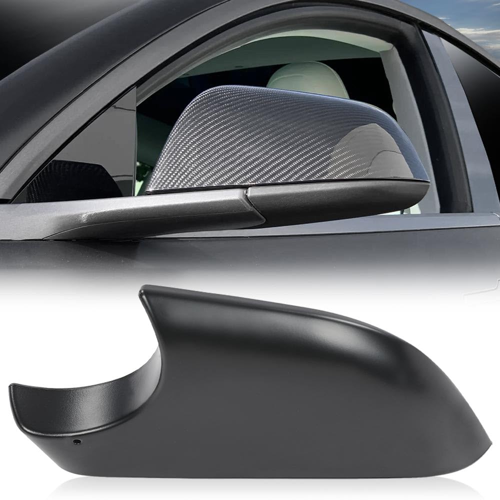 G-PLUS Rearview Mirror Lower Cover Holder Tray Left Driver Side Compatible With Tesla Model 3 2017-2022 22873005 Black