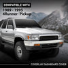G-PLUS TPE Dashboard Dash Cover Compatible with Toyota 4Runner Pickup 1989-1995 Black