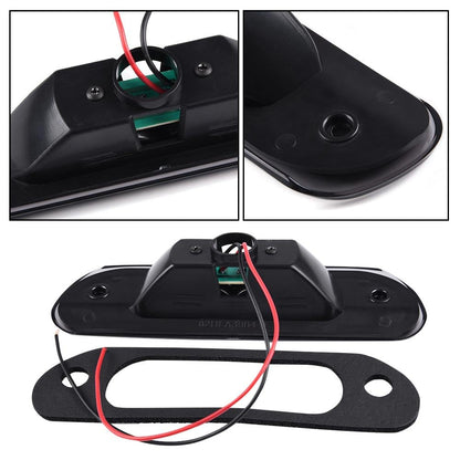 G-PLUS LED Third 3rd Brake Cargo Light Compatible With Jeep Grand Cherokee 1999-2004,Rear Roof Center High Mount Stop Tail Light Replacement Black Housing Smoky Lens