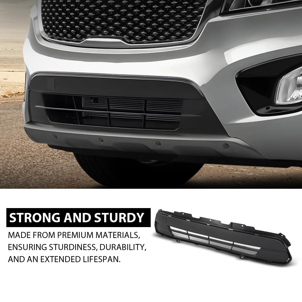 G-PLUS Front Bumper Lower Grille Grill, Compatible with Kia Optima L LX EX 2016 2017 2018, 86560C5000