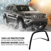 G-PLUS Front Right Passenger Side Fender Trim, Compatible with Jeep Grand Cherokee 2011-2016, Black Plastic Wheel Opening Molding Trim 1pc Fender Flare ‎1MP39RXFAE, CH1290106