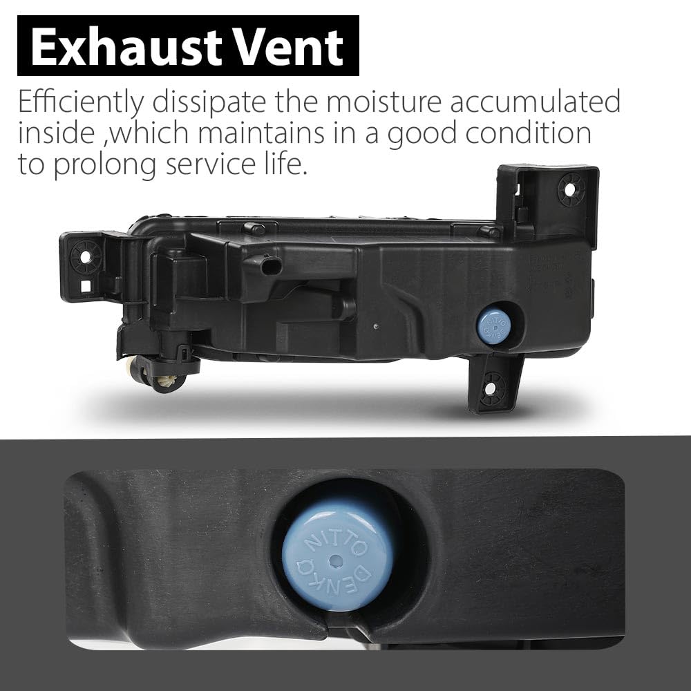 G-PLUS Fog Light Assembly Right Side Compatible with BMW 228i xDrive Gran Coupe / 330e / 330e xDrive / 330i / 330i xDrive 2019-2024,Not Fit Models With M Sport Package BM2593158,63177433788 White