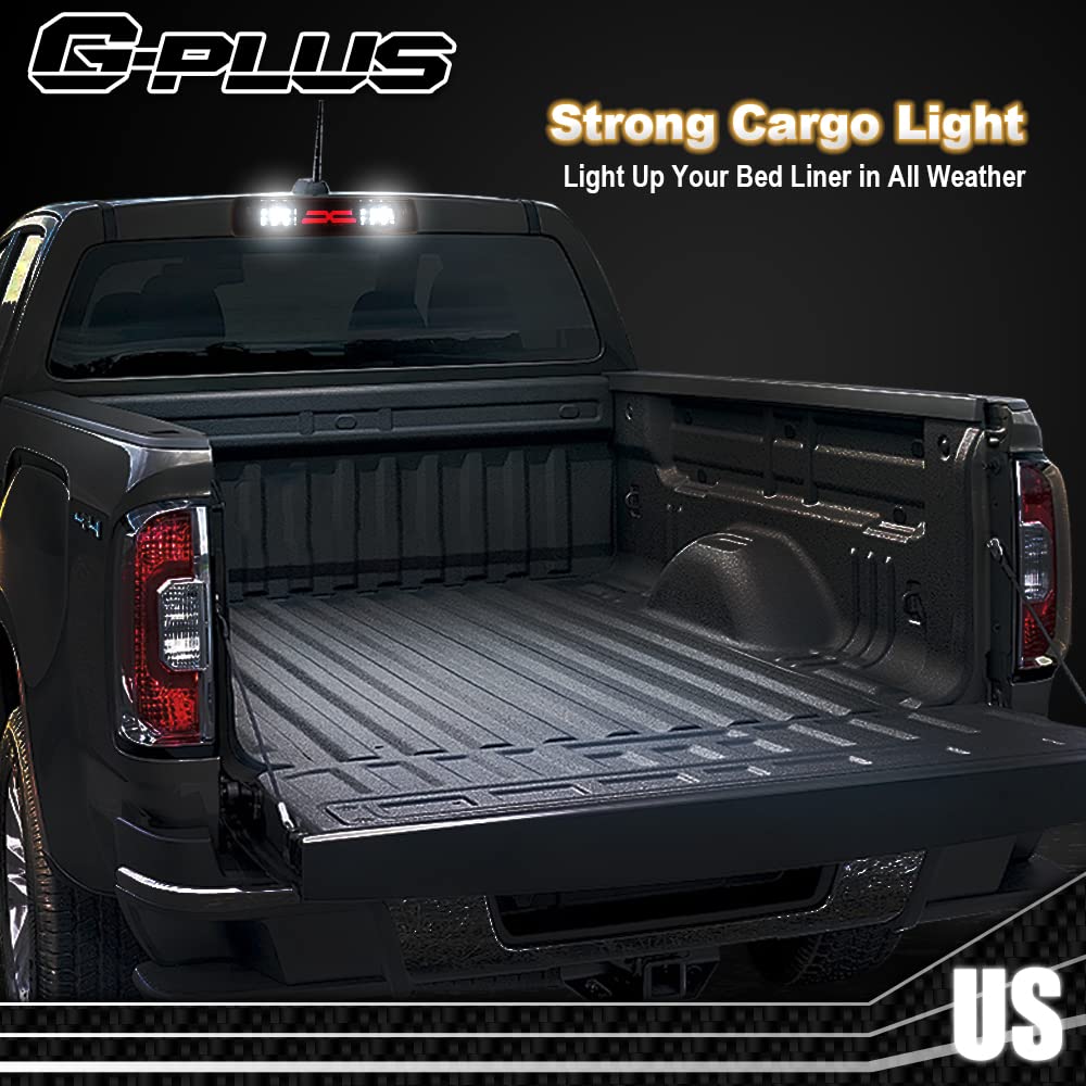 G-PLUS LED 3rd Third X Brake Light Rear Brake Stop Tail Light Compatible with 2015-2018 Colorado/Canyon GM25971002 52019397 High Mount Stop Light Third Tail Light