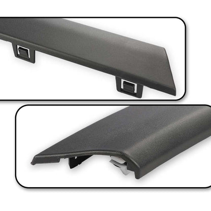 G-PLUS Wheel Opening Molding Fender Flares Front Left Compatible With Compass 2017-2022 OE Style Black Wheel Cover Protector