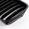 Gloss Black Front Hood Kidney Grille Grill Compatible For BMW F07 5 Series GT 535iGT 550iGT 2012+