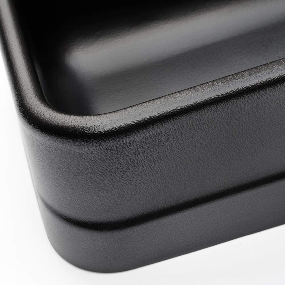 G-PLUS Under Seat Storage Box Compatible with 2009-2014 Ford F150 SuperCrew w/Subwoofer Auto Rear Underseat Storage Box