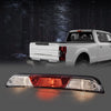 G-PLUS LED 3rd Third Brake Light Compatible with Ford F150 2015 2016 2017,Compatible with F250 F350 F450 F550 Super Duty 2017 High Mount Rear Stop Light Cargo Lamp Red & Clear Lens Chrome Housing