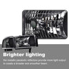 G-PLUS Headlights Lamps Fit 1994-2001 Dodge Ram 1500/1994-2002 Dodge Ram 2500 3500,Not fit Ram Sport,Clear Lens Black Housing Clear Reflector w/o Bulbs Bumper Headlamps,faros delanteros Assembly