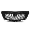 G-PLUS Front Bumper Upper Grille Compatible with Cadillac XT5 2017-2021 Gloss Black