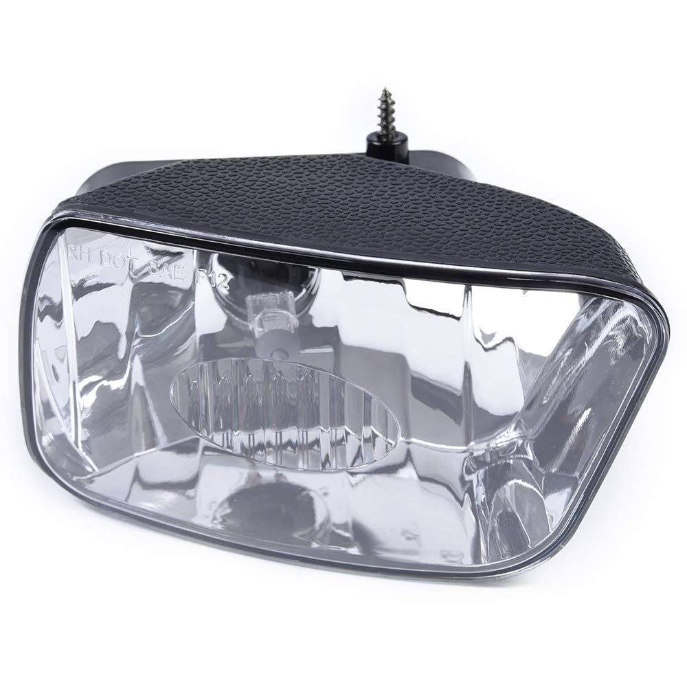 G-PLUS Bumper Fog Lights Compatible With 02-09 Chevy Trailblazer,Driving Fog Lamps W/o Wiring Harness Driver & Passenger Side Clear Lens