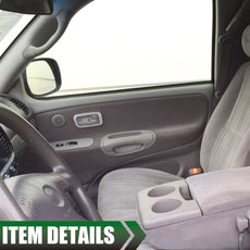G-PLUS Door Handle Trim Set for Toyota Tundra 2000-2006 2PCS Light Gray Front View