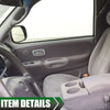 G-PLUS Door Handle Trim Set Compatible with 2000-2006 Toyota Tundra,Interior Door Handle Bezel 2Pc (Light Grey)