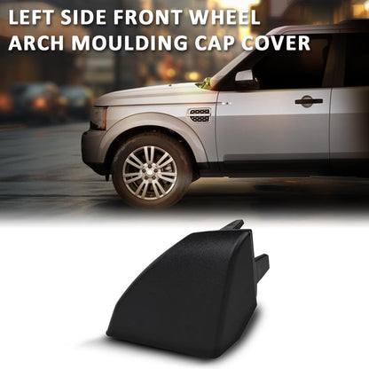 G-PLUS Front Wheel Arch Moulding Cap Cover Left Side Compatible with LR3 LR4 Black