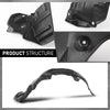 G-PLUS Front Right Inner Fender Liner Splash Shield Compatible with Toyota RAV4 2013-2018 538750R060