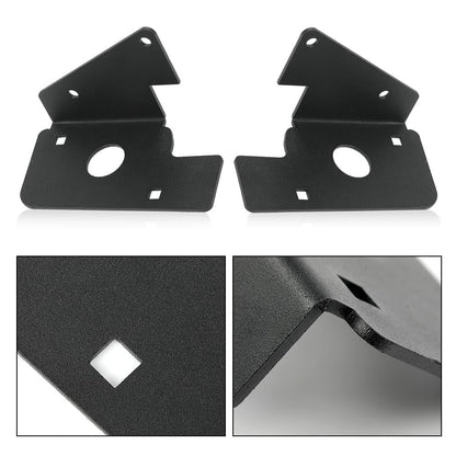 G-PLUS Fog Light Mounting Bracket & Screws Compatible with Chevy Silverado 1500 2007-2013/ Compatible with Chevy Silverado 2500 3500 2007-2014