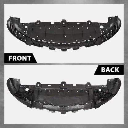 G-PLUS Front Engine Splash Shield Under Cover Fits for Benz A (W176) Only Fit with AMG Body Kit 1768850136, A1768850136 Black