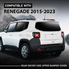 G-PLUS Rear Upper Bumper Cover Left Driver Side, Compatible with Jeep Renegade 2015-2023 6SC04TZZAA, 5VW88TZZAA