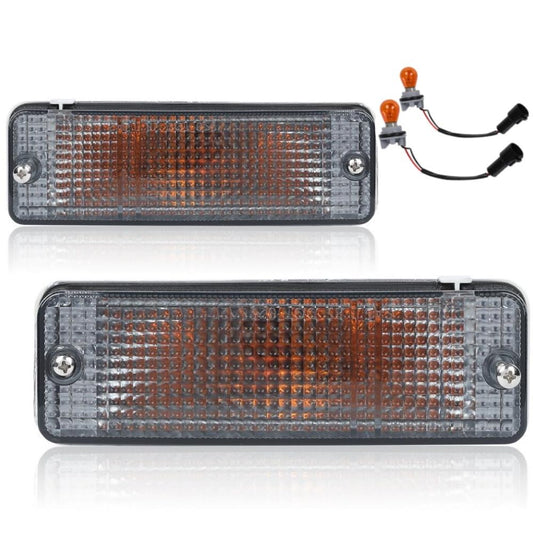 G-PLUS Turn Signal Light Smoked Compatible with 1984 1985 1986 1987 1988 1989 Toyota 4Runner (submodel: DLX, SR5) 8151089130, 8152089130