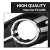 G-PLUS Front Fog Light Lamp Cover Grille Bezel Chrome Left+Right Compatible with Audi A3 2010-2013 8P0807681AA