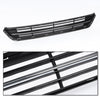 G-PLUS Front Lower Bumper Radiator Grill w/Chrome Black Compatible with Kia Optima(submodel: Limited, SX, LX, EX) 2014 2015 865614C700