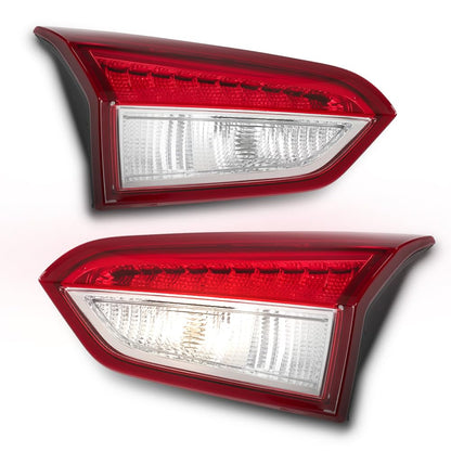G-PLUS LED Inner Tail Light Left & Right Side Rear Lamp Compatible with Buick Envision 2019-2020 Red