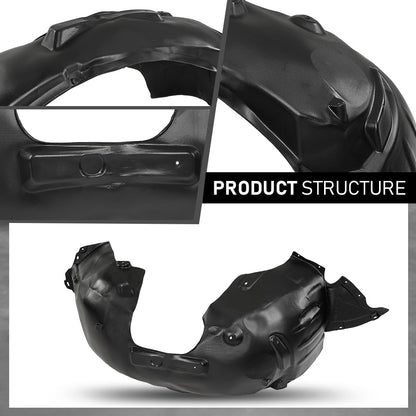 G-PLUS Fender Liner Sedan Front Passenger Side Compatible with Audi A3 Prestige/Technik/Titanium 2015-2020,Fit Audi A3 Quattro 2015-2020 8V5821172G-PFM, AU1249142