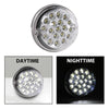 G-PLUS Clear Lens Warm White LED Light Marker Turn Signal Light Lamp w/Base universal