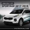 G-PLUS Radiator Grille Upper Cover Compatible with Kia Sportage 2.0L 2.4L 2017-2019 86361D9000, 86361-D9000